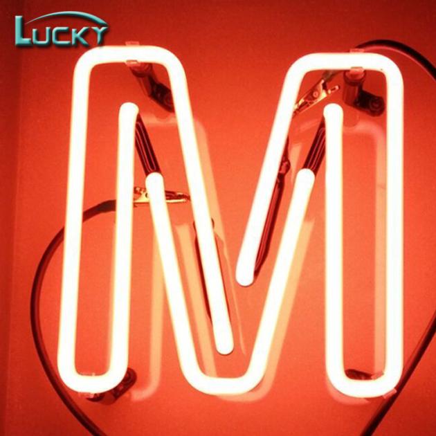Custom Real Glass Neon Tube Letter