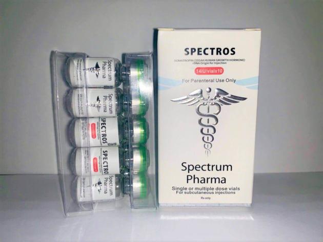 SPECTROS HGH 140iu kit Spectrum Pharma