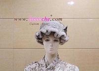 sell whole america & euro mink cap 100% handwork ,custom made mink products