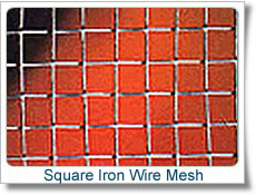 Square iron wire mesh