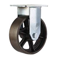 rigid cast iron casters wheels