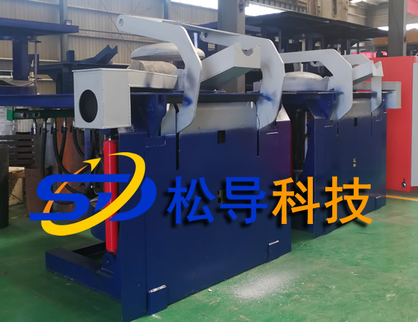 2Tmedium frequency induction steel melting furnace