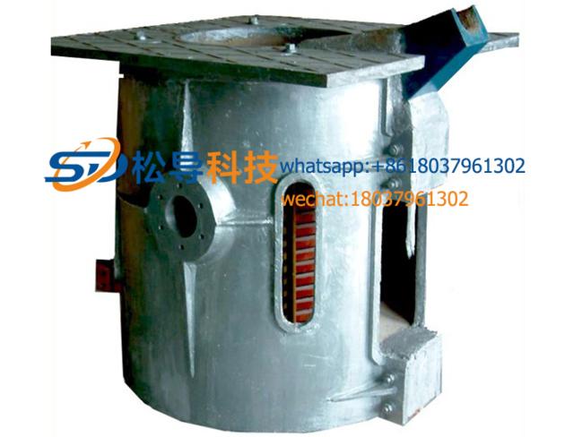 500kg aluminum scrap melting induction furnace