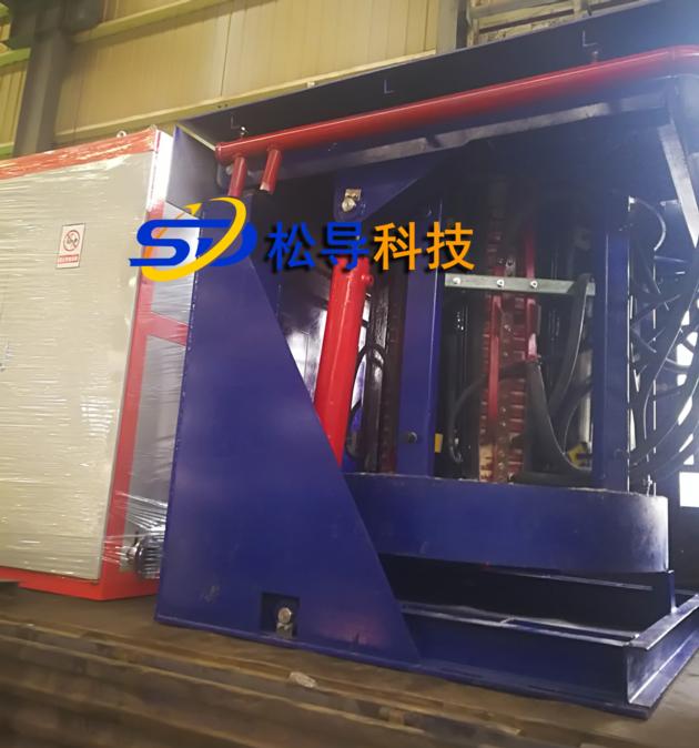 30 tons medium frequency induction melting furnace