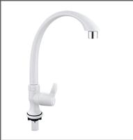 white abs kitchen sink faucet