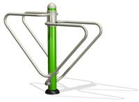 Outdoor Fitness Equipment with TUV- Push up and Dip Station