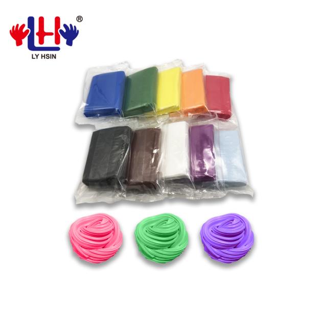 Soft clay for slime mixing