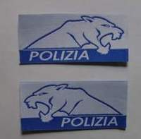 Patches in woven label
