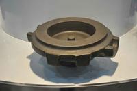 Forging cylinder bottom