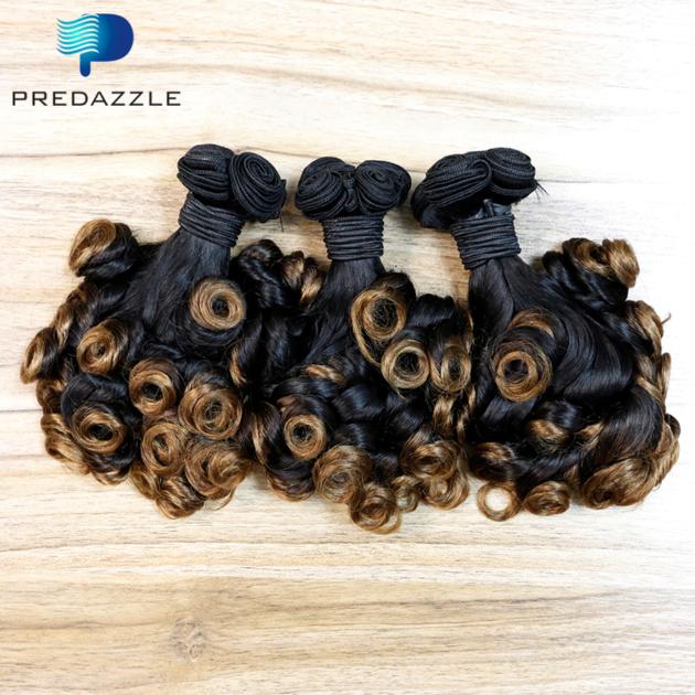 Brazilian Human Hair Fumin Wave TB30 Color