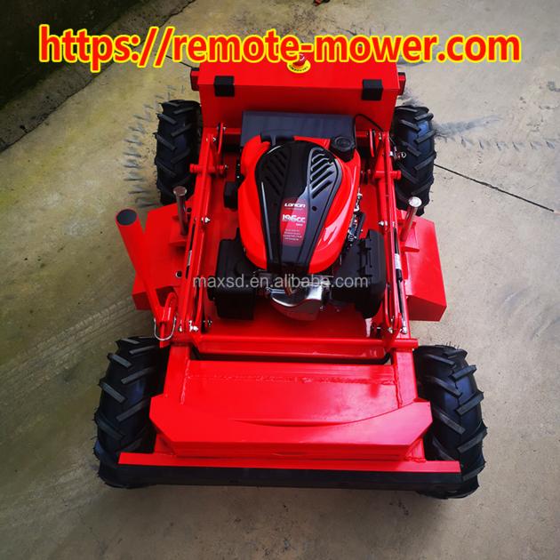 2022 New Commercial 4WD Wireless Remote Control Slope Mower for sale
