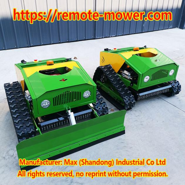 Mini Tracked Slope Mowers Remote Crawler