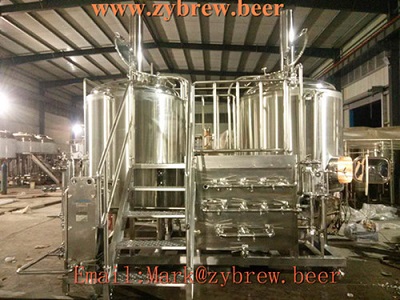 10bbl gas fired brewery, two vessel brewhouse