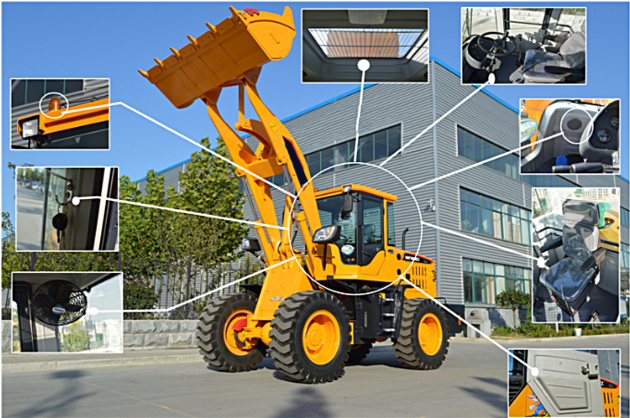 Heavy Construction Equipment Articulated 5 Ton