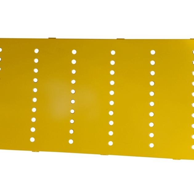 powder coated  ceiling aluminium perforated profiles sheet