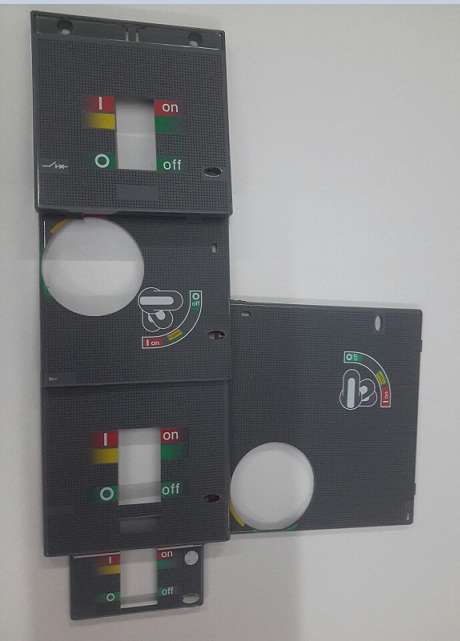 Wear-resisting IMD （Inner mold decoration)circuit breaker cover /panel Wear-resisting IMD(Inner mold