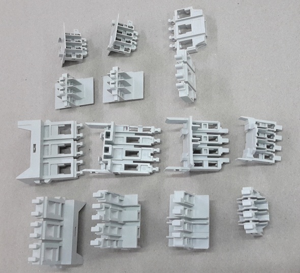 Contacter bracket thermosetting material injection molding products