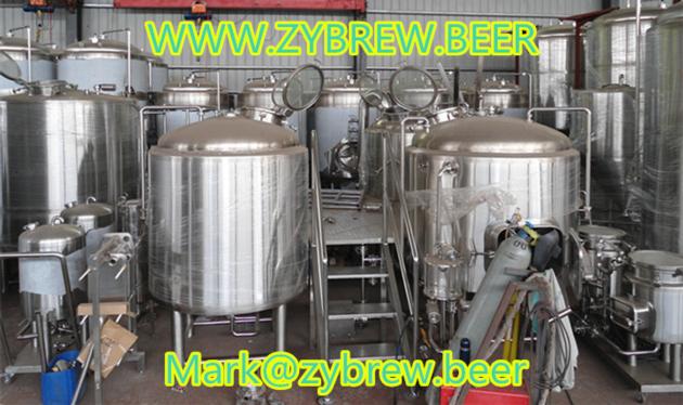 1000L four vessel steam heated brewery, micro brewhouse