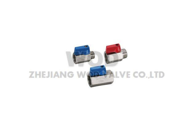 Stainless Steel 1PC MINI Ball Valve