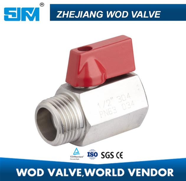 Stainless Steel 1PC Ball Valve