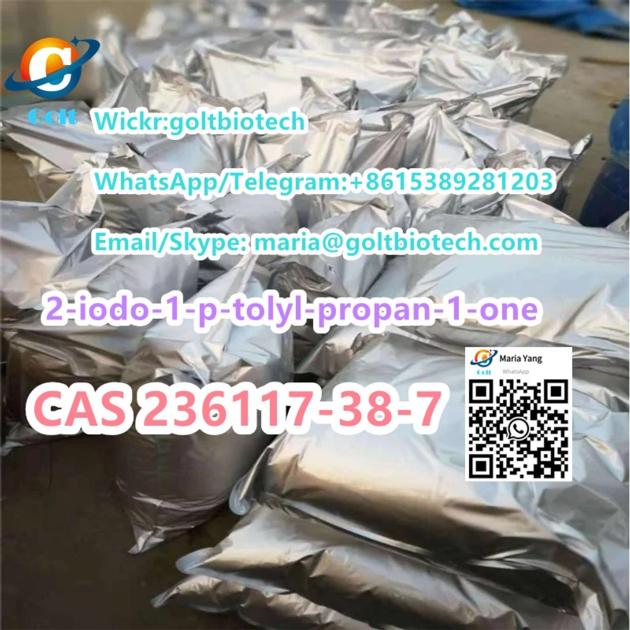 High purity 2-iodo-1-p-tolyl-propan-1-one iodketon 4 CAS 236117-38-7 for sale safe 