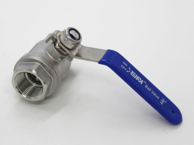 stainless steel 2PC ball valve 