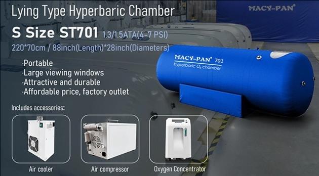 Lying Type Portable Hyperbaric Chamber
