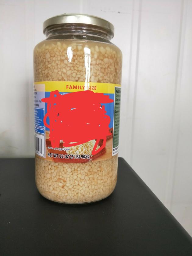 Minced Garlic In Water