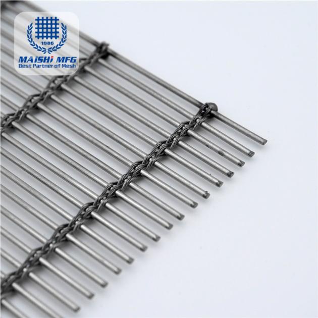 Metal woven stainless steel decorative mesh screen 