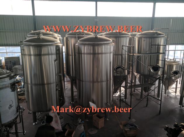 beer fermenter, bright beer tank, beer unitank