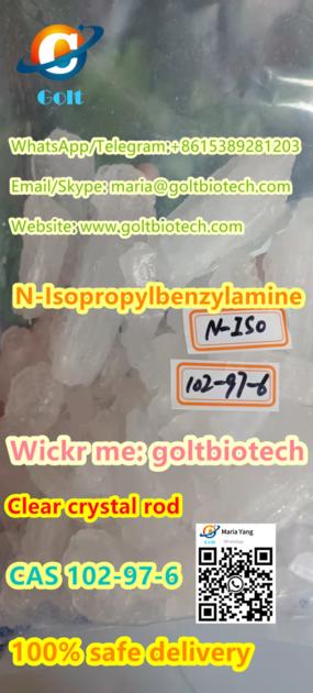 N-Isopropylbenzylamine CAS 102-97-6 crystal rod 100% safe to USA, Mexico, Canada