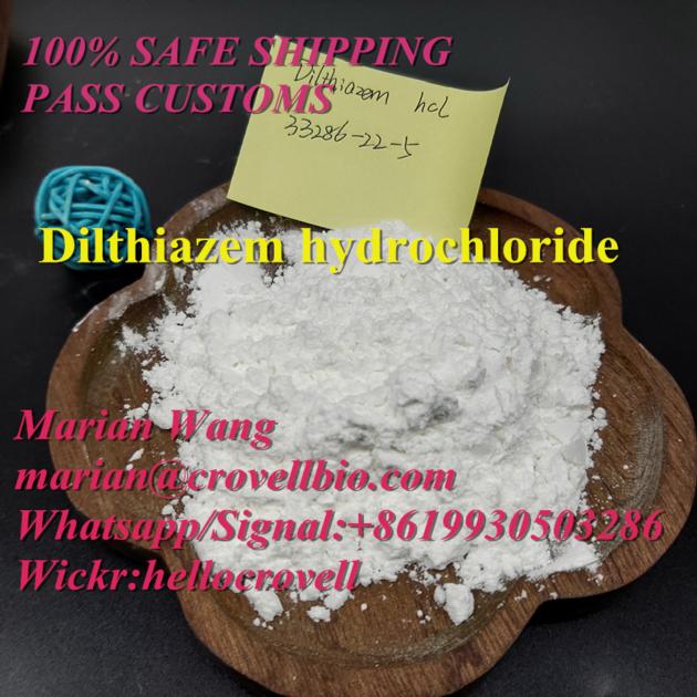 Diltiazem Hydrochloride,Diltiazem Hcl with safe shipping Whatsapp:+8619930503286