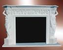 stone fireplace