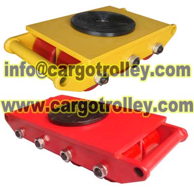 Machinery dolly move machine can save times