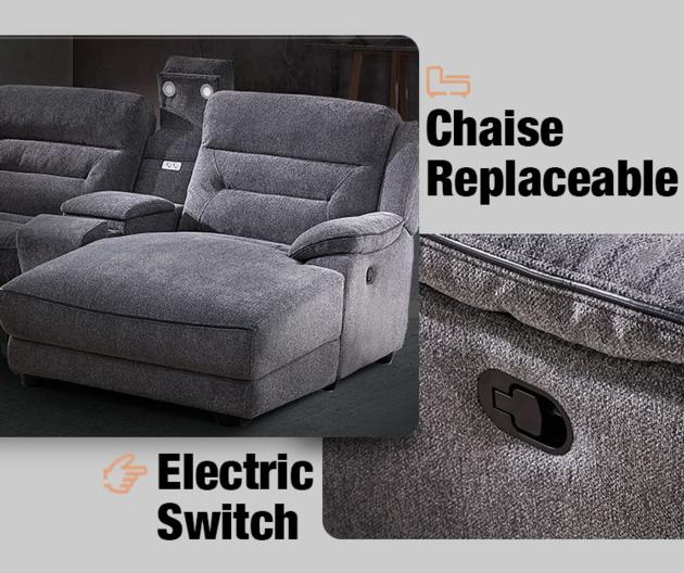 Nordic Furniture Modern Style Corner Sectional