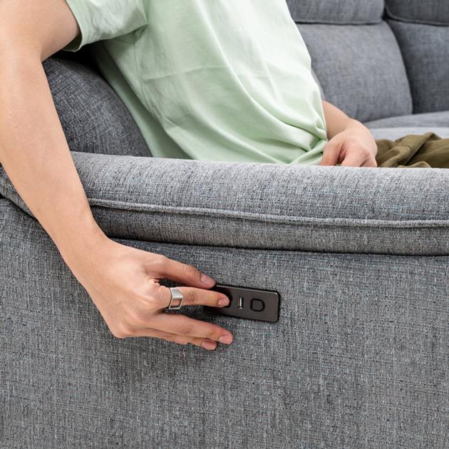 Luxury Furniture Corner Couch One Two