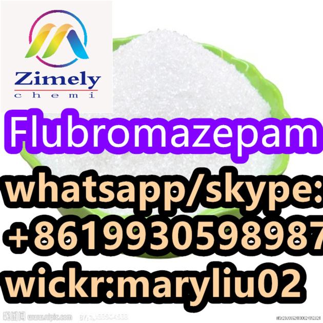 	 factory Flubromazepam 99.9% powder CAS 2647-50-9