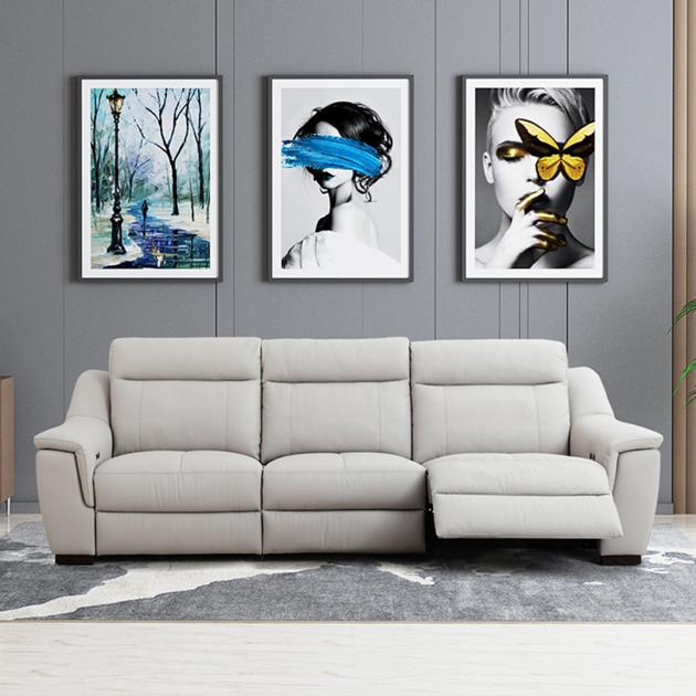 Adjustable Leather Furniture Sofa Living Room