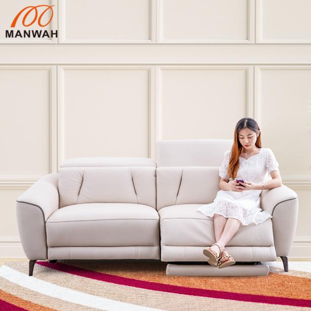 New arrival living room sofas super modern style living room furniture top quality leather couch liv