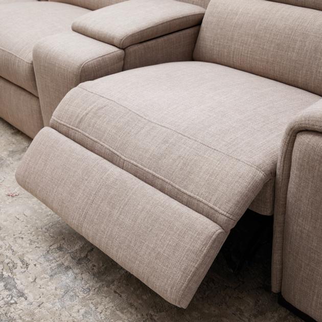 Factory Custom Reclinable Corner Chesterfield Luxury