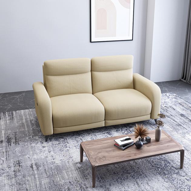 Modern style sofa Living Room Home Office Hotel Furniture Reclinable Velvet Fabric Two Seat Hotel so