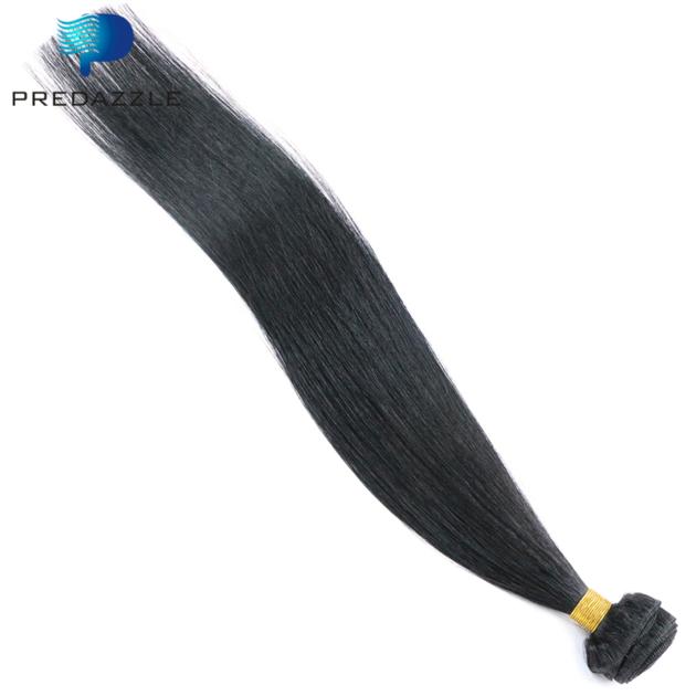 Virgin Human Hair Color 1 Can be Last For More Than 2 Years