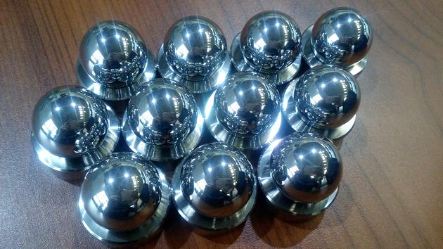Cobal alloy valve ball and valve seat