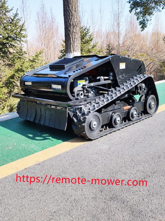 Popular Hybrid Gasoline Power Radio Controlled Black Shark 800 Slope Lawn Mower