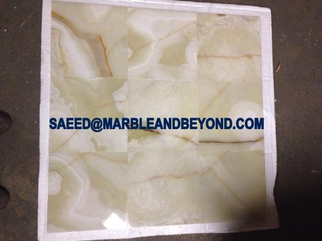 Light Green Onyx Tiles