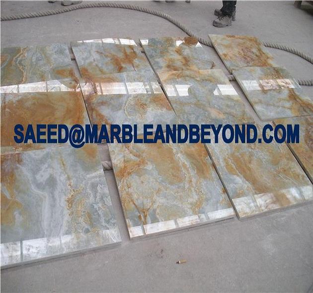 Blue Onyx Tiles