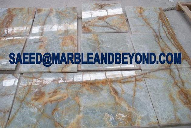Blue Onyx Tiles