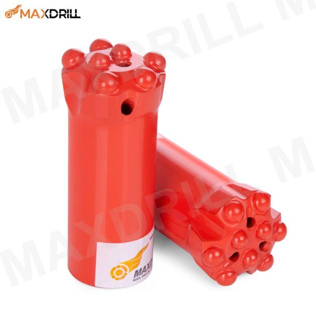 Tapered drill bit 41mm 7 degree H25 thread button bit for small hole drilling