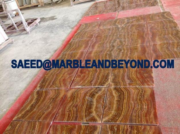 Red Onyx Tiles