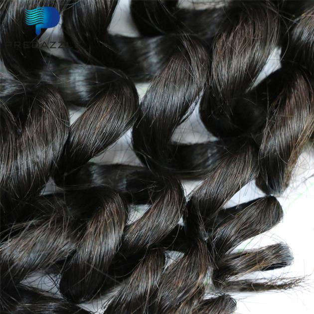 Chinese Human Hair Loose Wave Natural Color Weaves